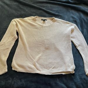 forever 21 tan knitted sweater
